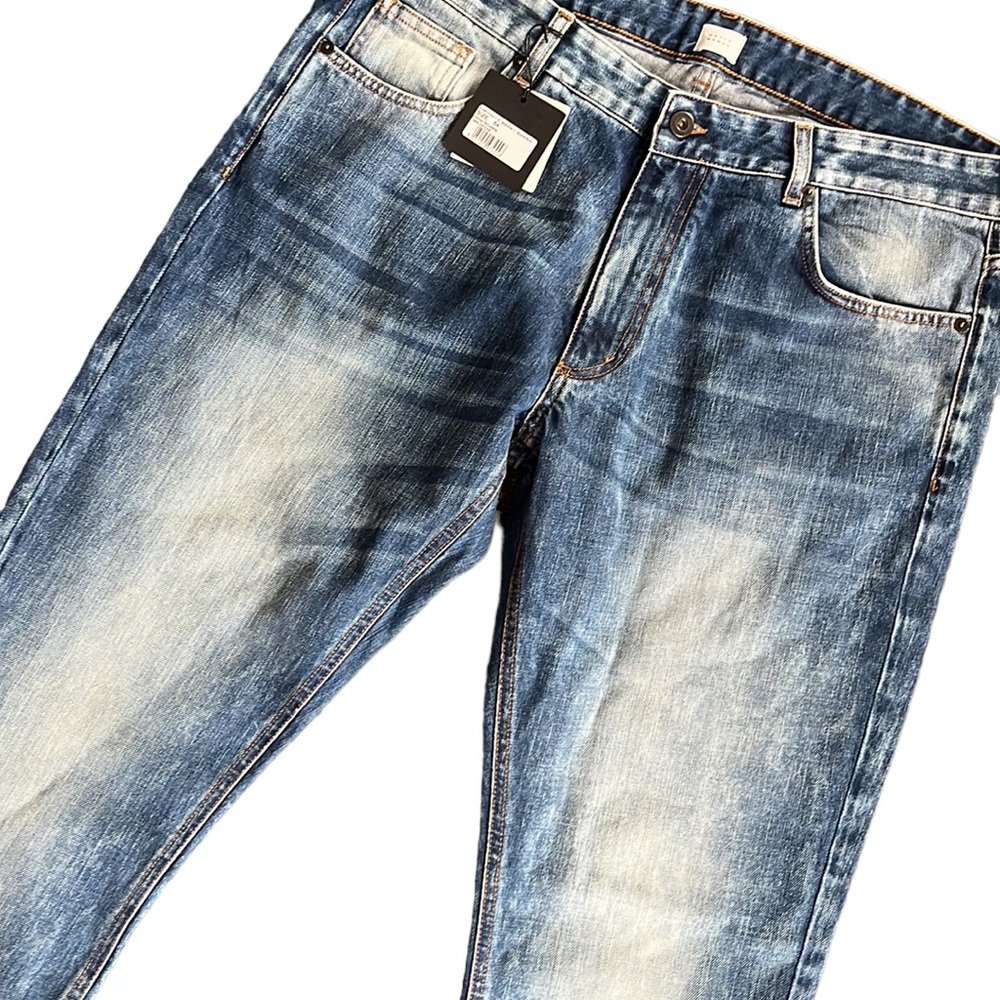 David Naman tapered leg cotton jeans - Picture 6 of 8